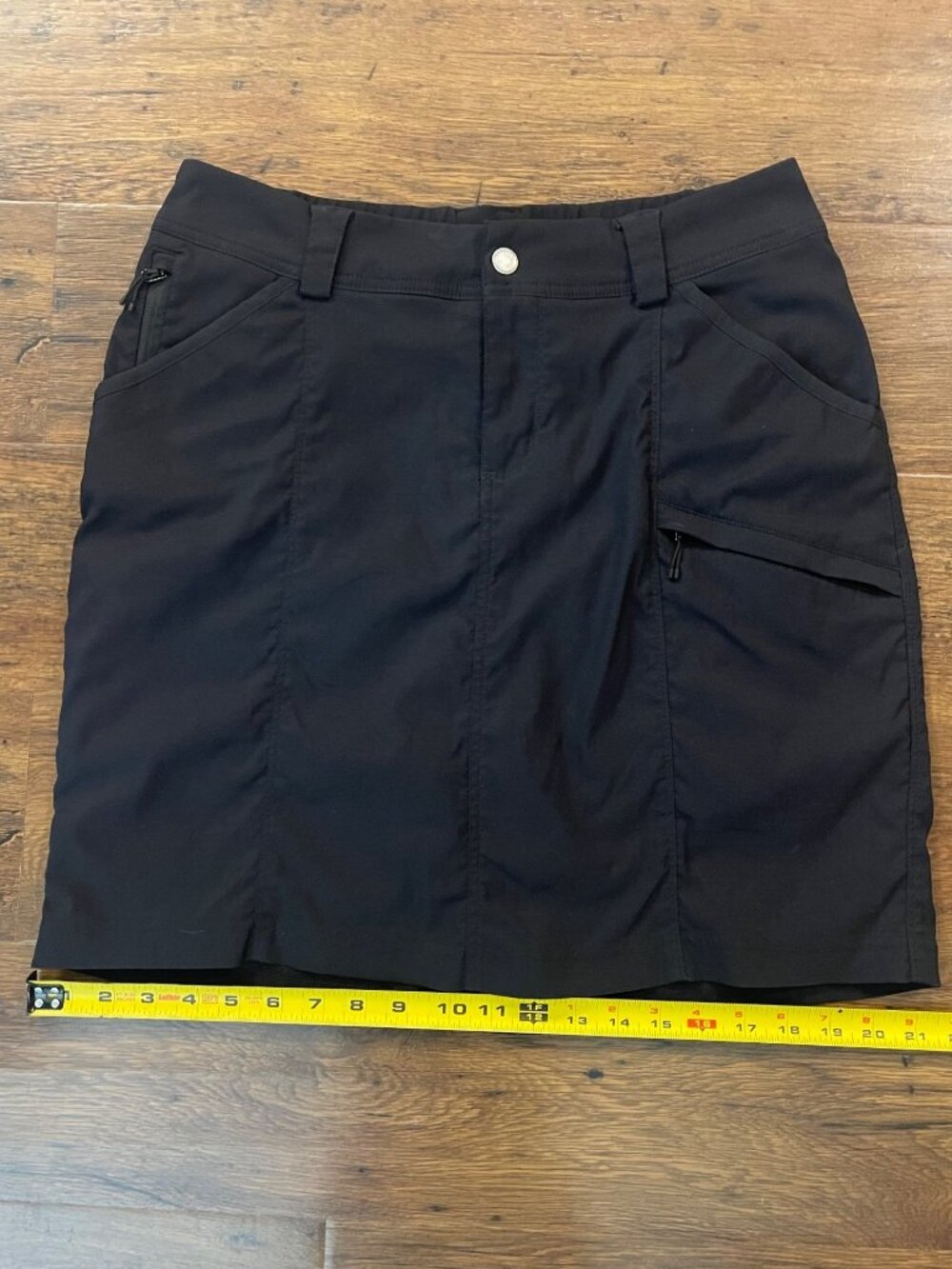Duluth women’s Active Skirt w/ Shorts Black Sz 10 - Picture 9 of 10